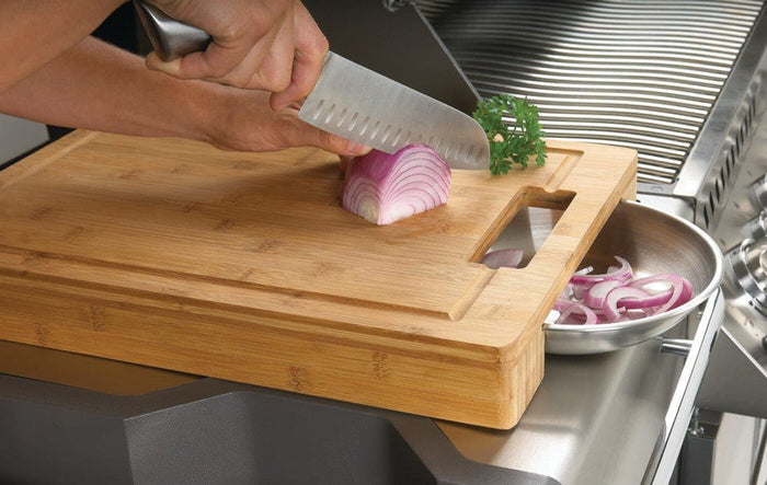 Bamboo Cutting Board with Bowl - Great Backyard Place