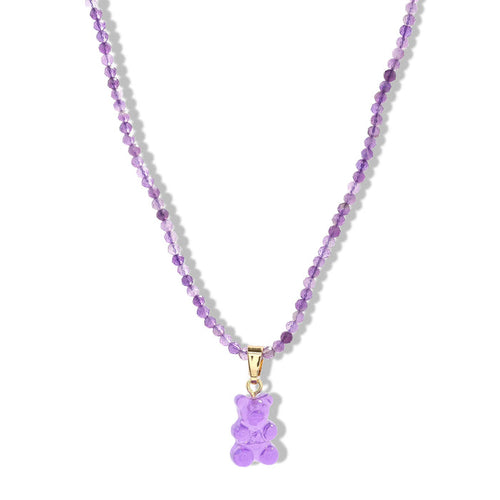 Beaded Bear Necklace