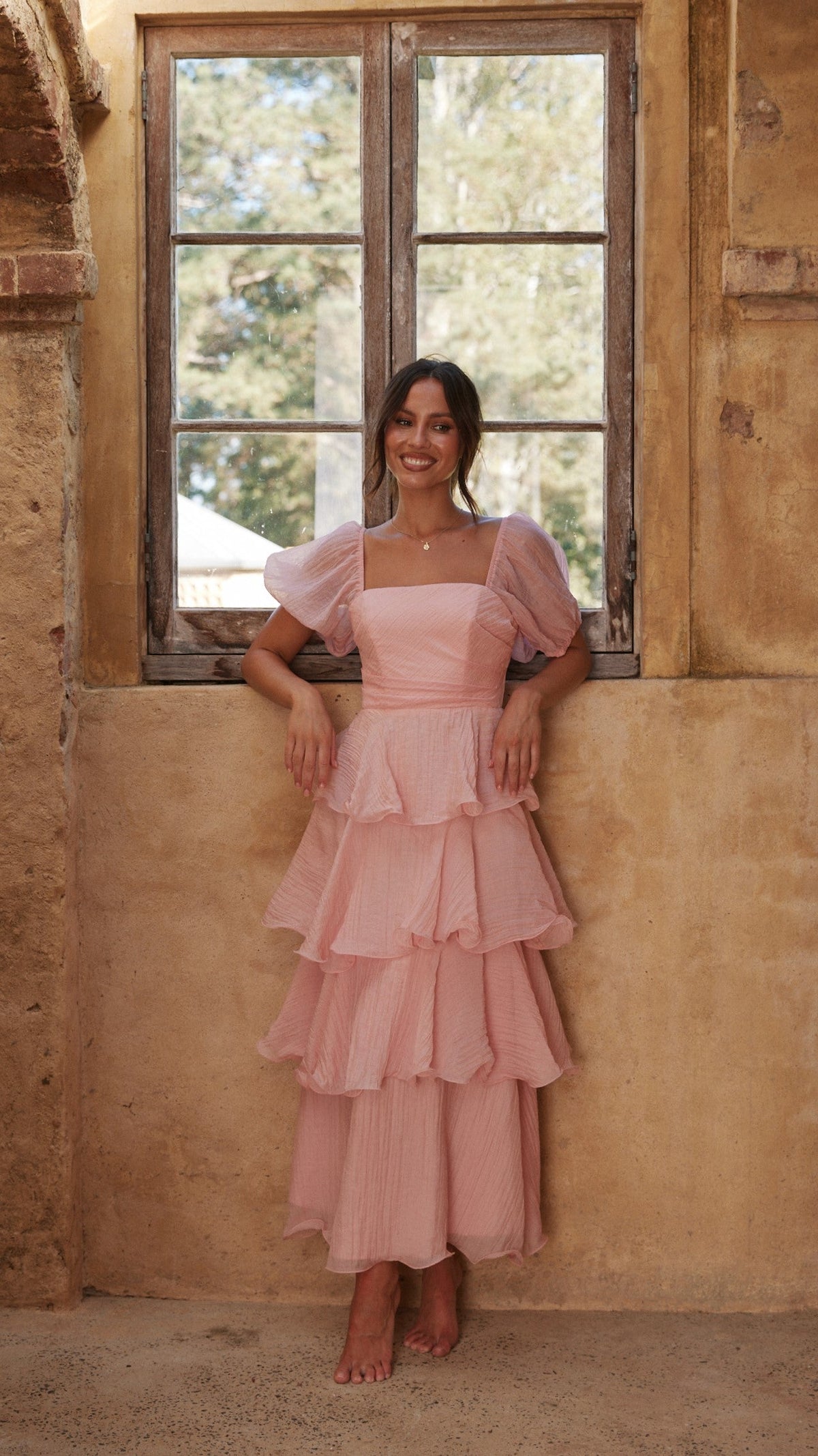 Lanelle Maxi Dress - Pink
