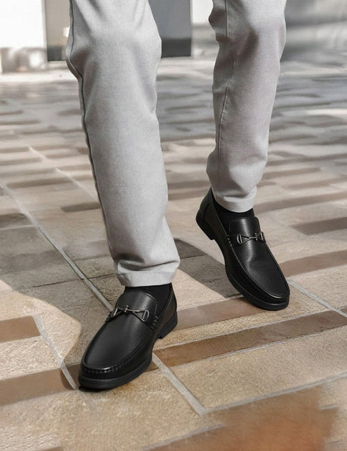Black Casual Loafer for men