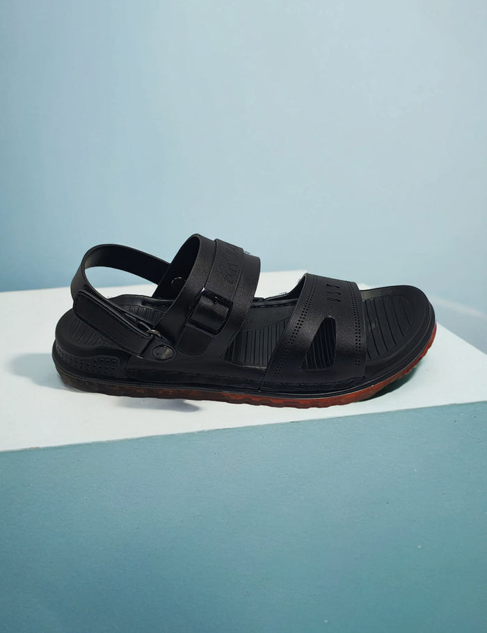Black Casual Sandal