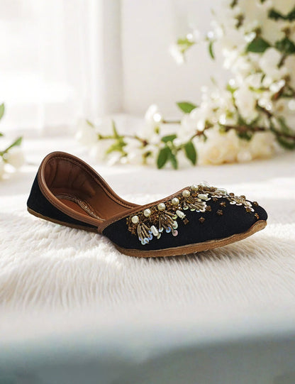 Black Fancy Khussa