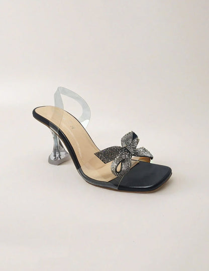Black Fancy Sandals