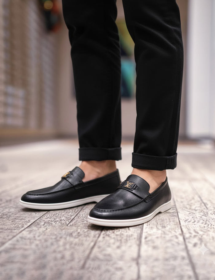Black Fashion Loafers