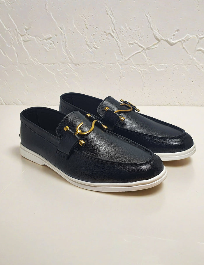 Black Fashion Loafers