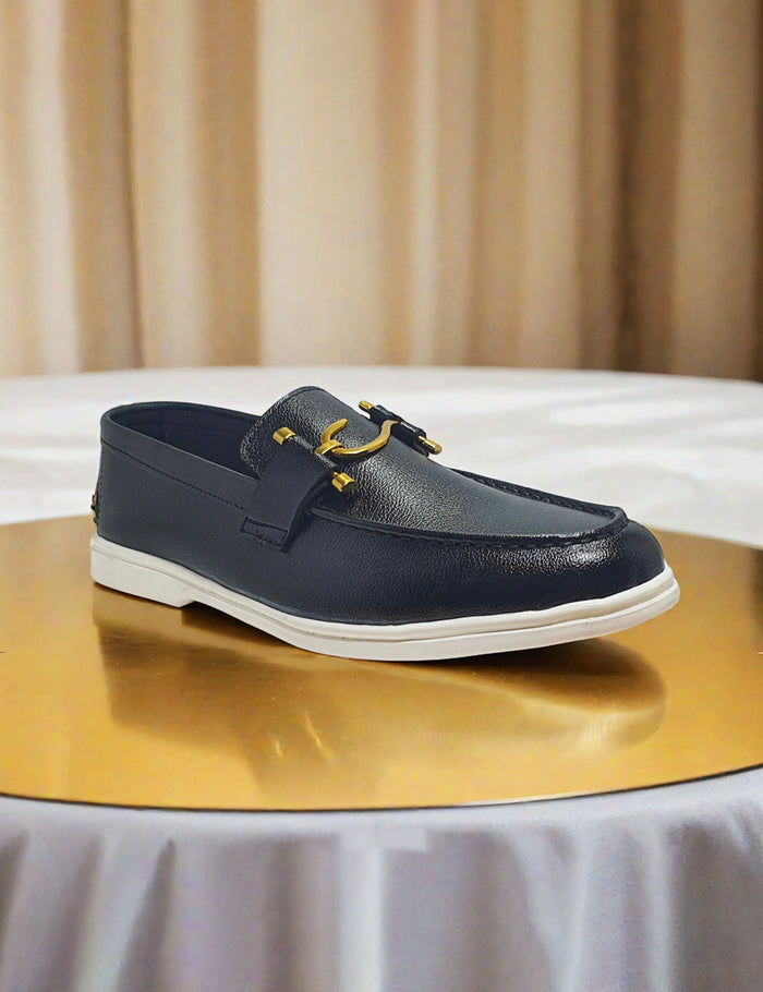 Black Fashion Loafers