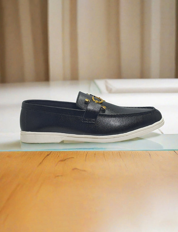 Black Fashion Loafers