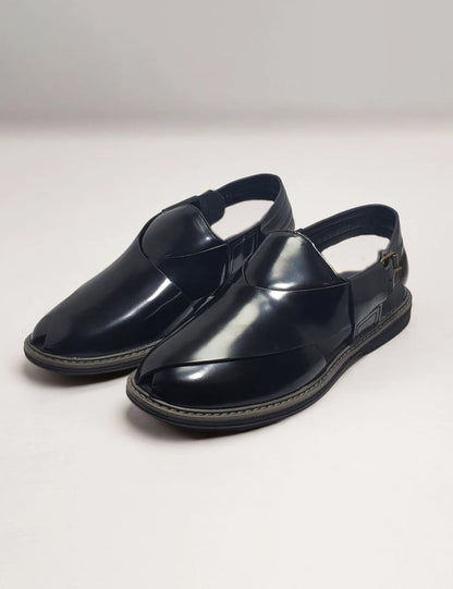 Black Rubber Sole peshawari