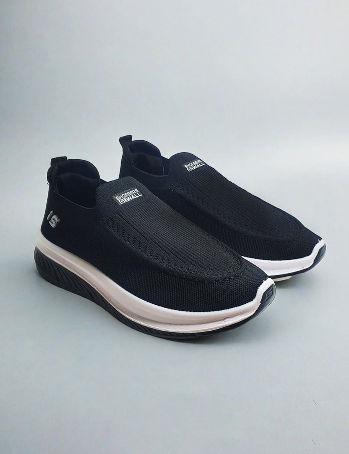 Black Soft Sneakers