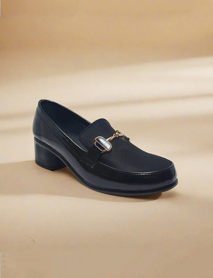Black Winter Pumps