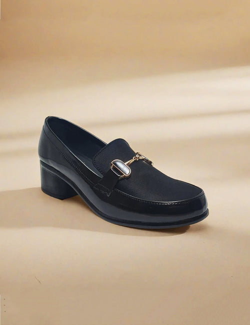 Black Winter Pumps