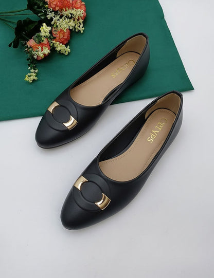 Black Winter Pumps