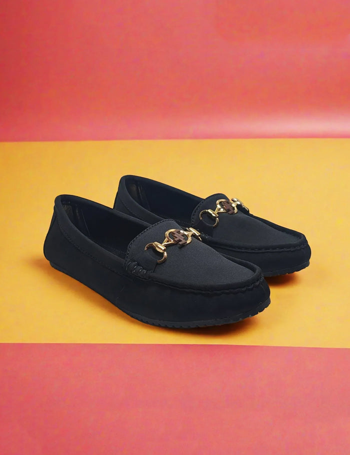 Black Winter Pumps