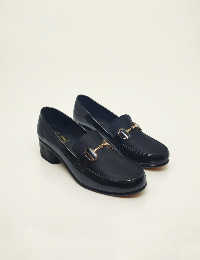 Black Winter Pumps