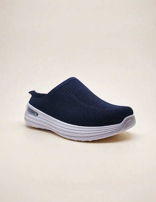 Blue Back Open Sneakers for Women
