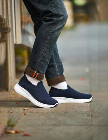 Blue Soft Sneakers