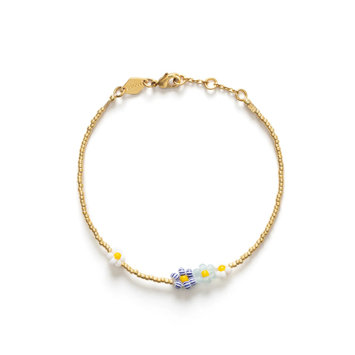 Bluebell Bloom Bracelet, Soft Blue