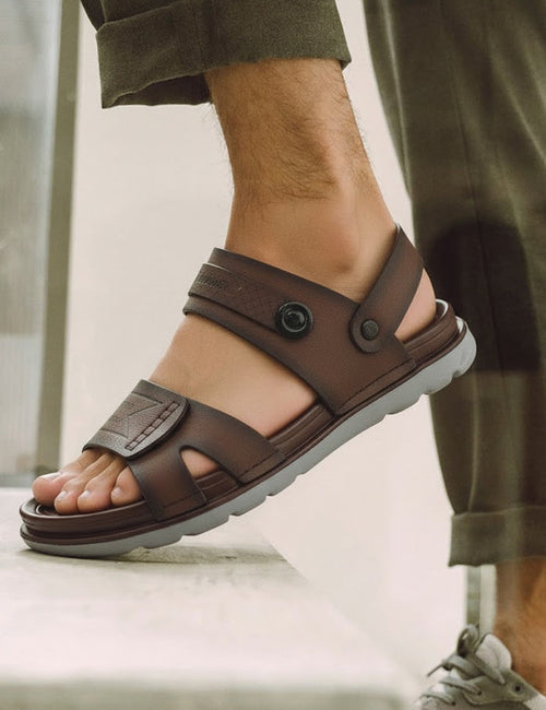 Brown Casual Sandal