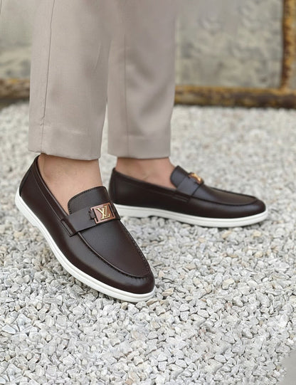 Brown Fashion Loafers