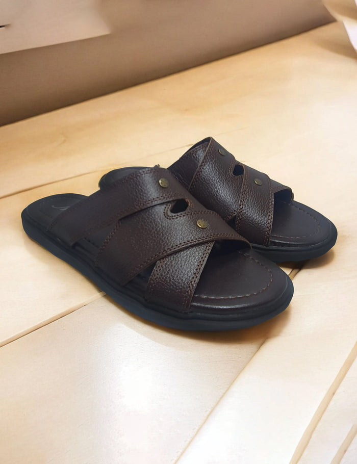 Brown | Slippers for Men