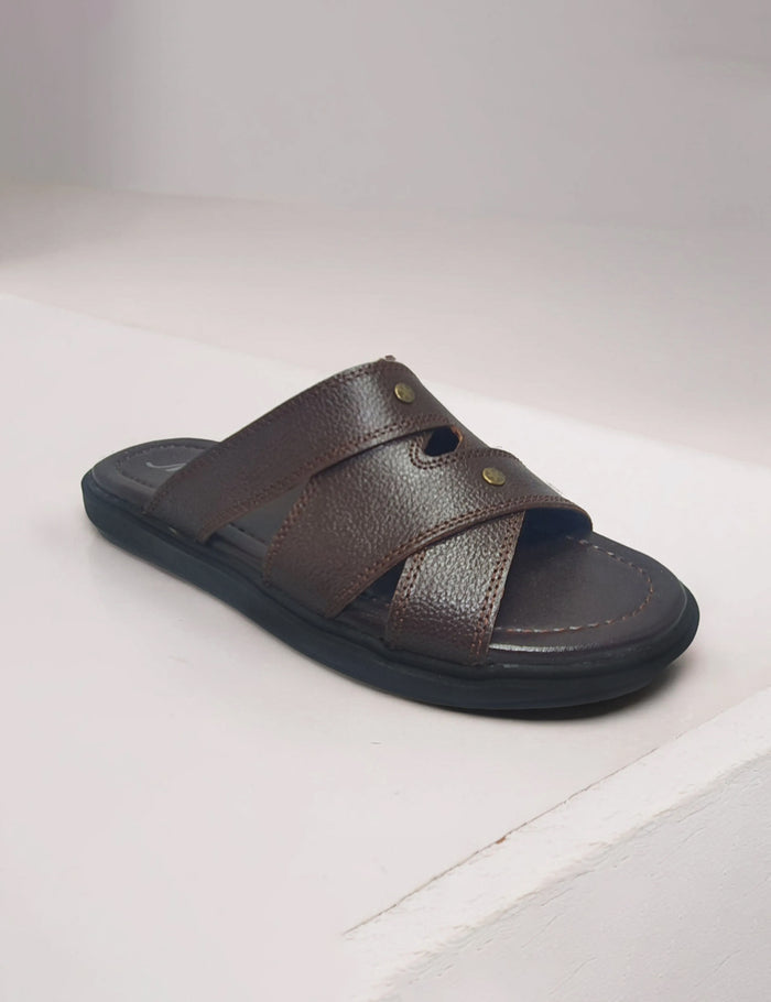 Brown | Slippers for Men