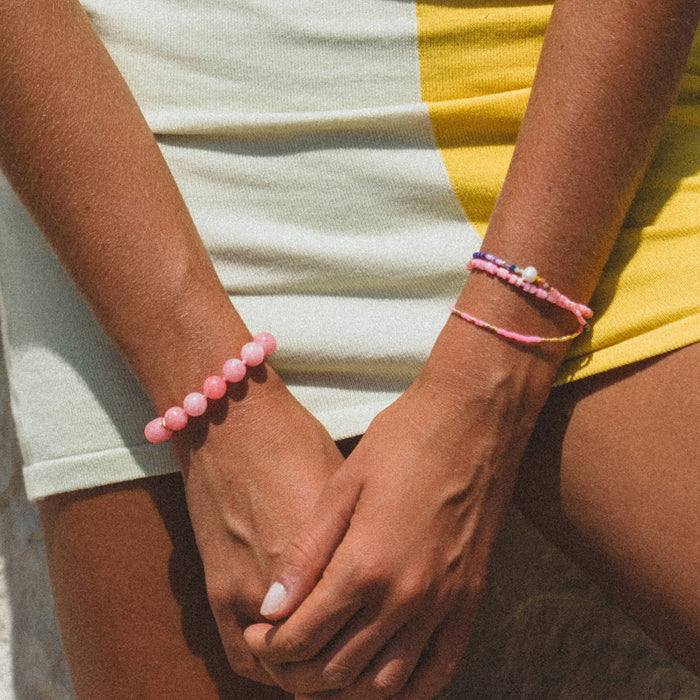 Capri Bracelet, Neon Rainbow