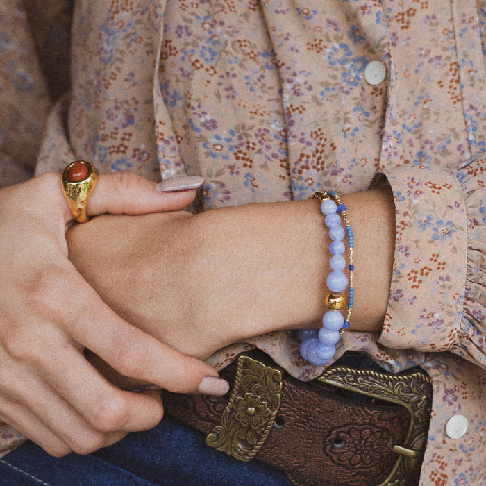 Clemence Bracelet, Faded Demin