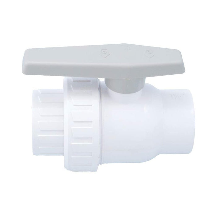 CMP Single Union Ball Valve 1 - 1/2 Inch Slip - Great Backyard Place