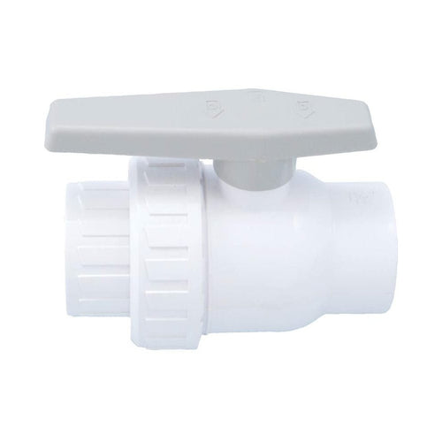 CMP Single Union Ball Valve 1 - 1/2 Inch Slip - Great Backyard Place