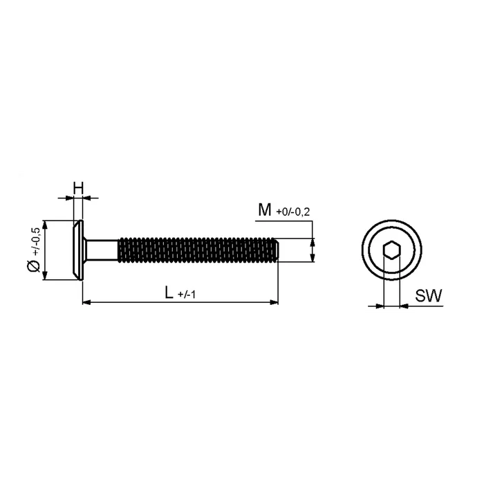 Connecting Bolt 3913-08110 SPAREPARTS ACTIVE flexa-com.myshopify.com
