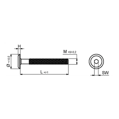 Connecting Bolt 3913-08110 SPAREPARTS ACTIVE flexa-com.myshopify.com