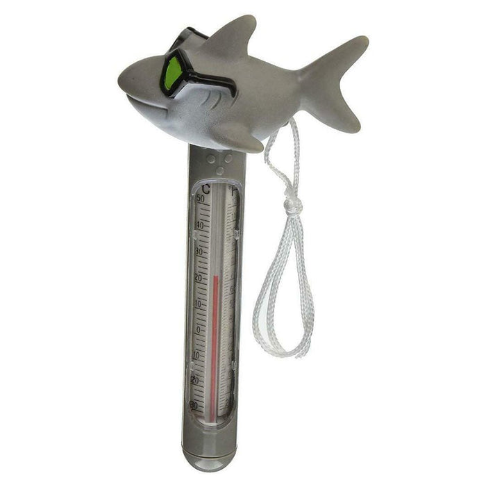 Cool Shark Pool & Hot Tub Thermometer - Great Backyard Place