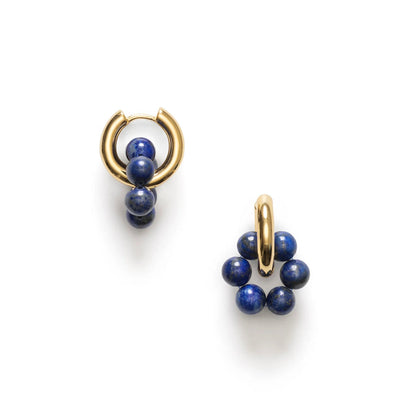 Deep Blue Hoops, Lapis