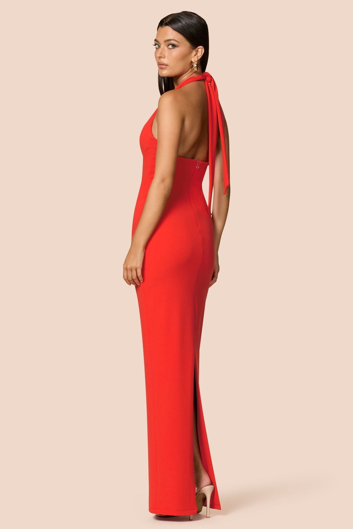 Nookie Demi Gown -  Cherry