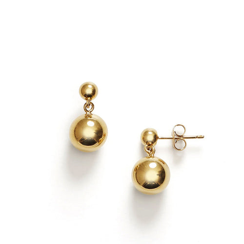 Drop Of Gold Earrings