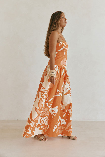 Samia Dress - Sunset Botanica