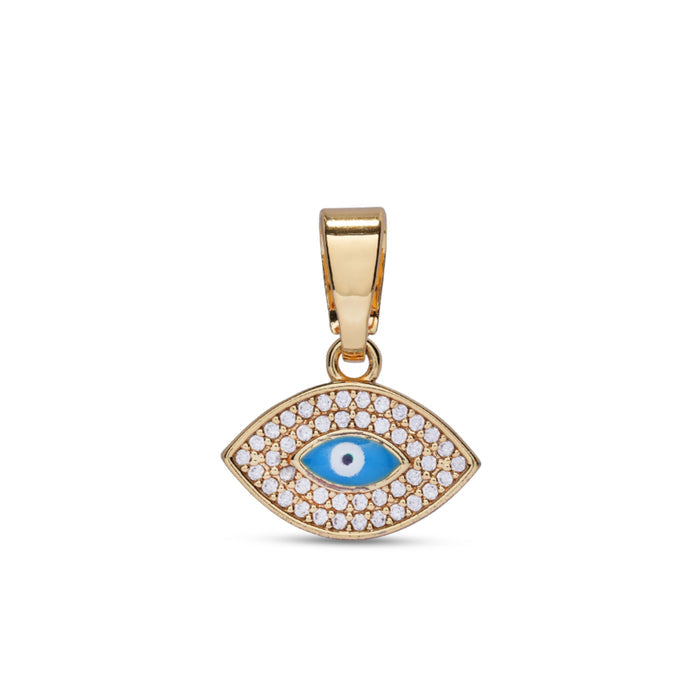 Evil Eye Pendant, Gold