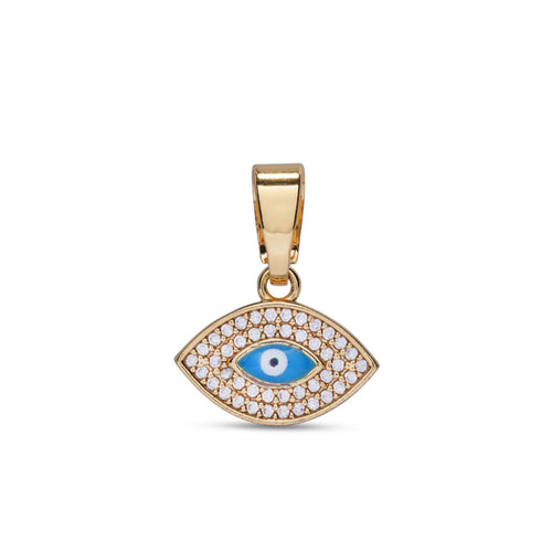 Evil Eye Pendant, Gold