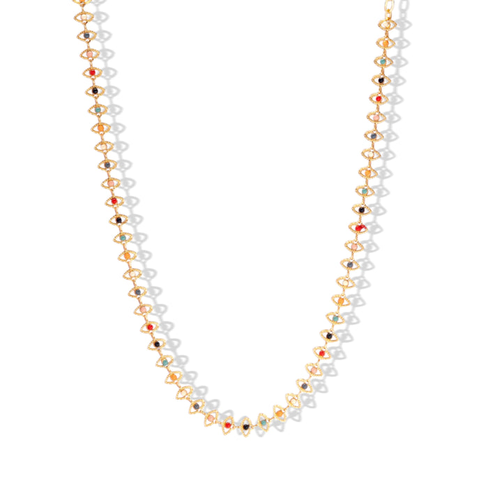 Eyezicle Necklace, Gold