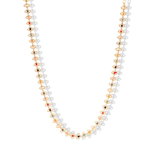 Eyezicle Necklace, Gold