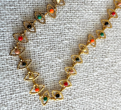 Eyezicle Necklace, Gold
