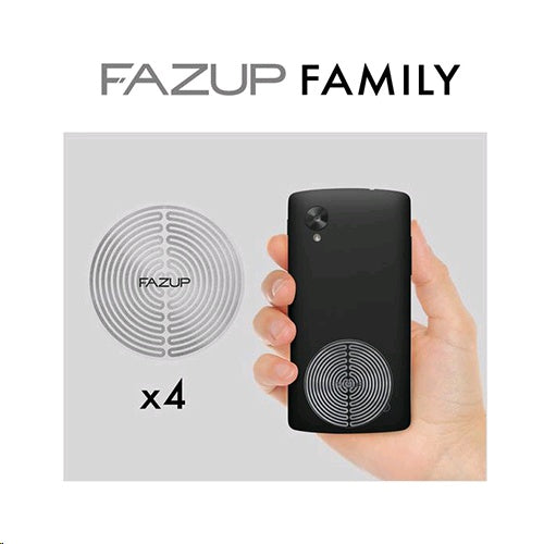 Fazup Anti-Radiation Sticker Patch SILVER (Family Pack)