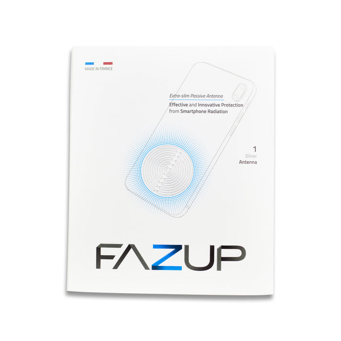 Fazup Anti-Radiation Sticker Patch SILVER (Single Pack)