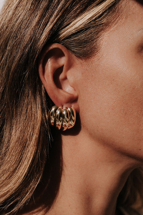 Samara Earrings - Gold