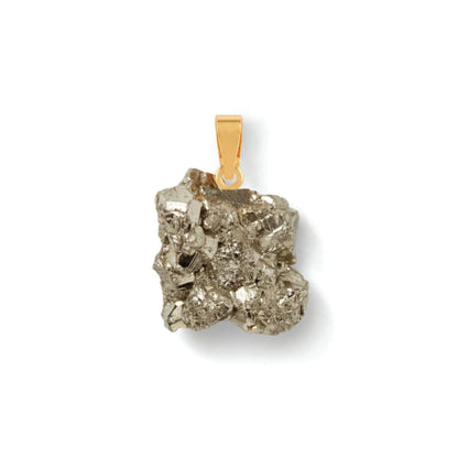 Fools Gold Pendant, Gold
