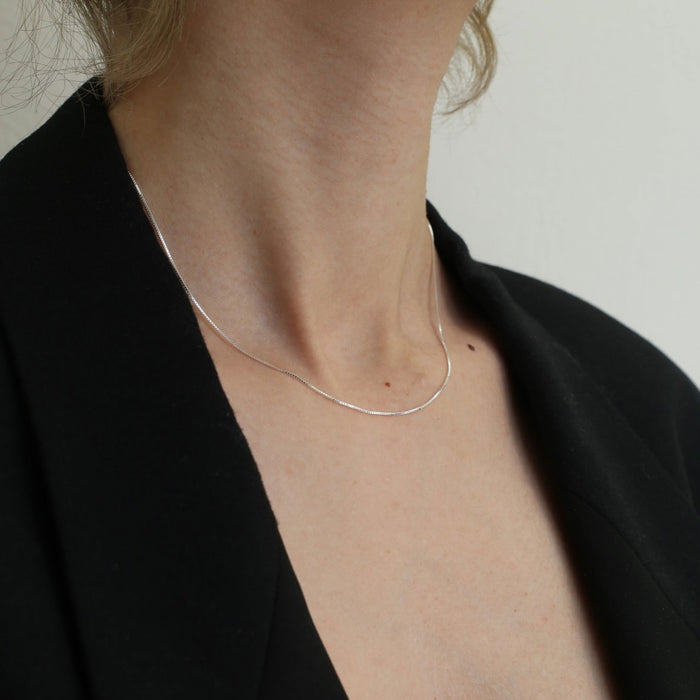 Glossy Chain, Silver