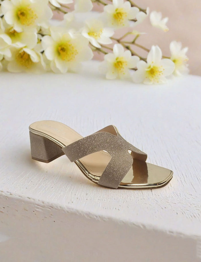 Golden Casual Slippers