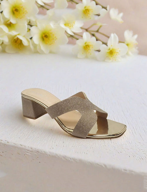 Golden Casual Slippers