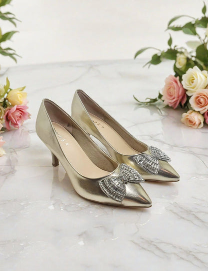 Golden Coat Shoes