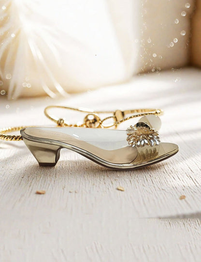 Golden Fancy Slippers